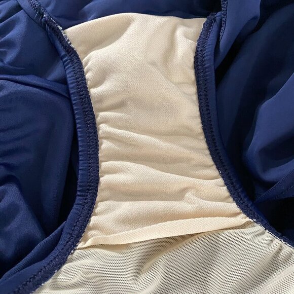 Swimsuits For All Swim Shorts Womens Size 16 Blue Nylon Spandex SW-1942 - Picture 5 of 7